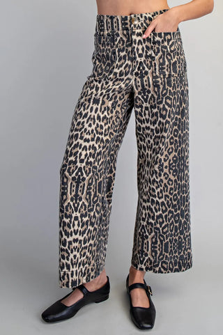 Kennedy Pants - Leopard
