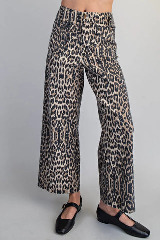 Kennedy Pants - Leopard
