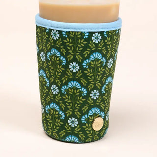 Sip Savvy Drink Sleeve - Everbloom Forrest Green - Large