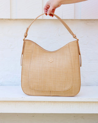Hadlee Hobo Bag - Natural