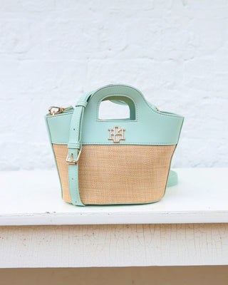 Emma Mini Tote - Natural Mint