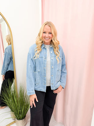 Risen Relaxed Fit Denim Jacket