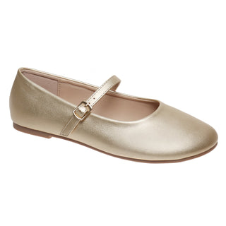 Faye Four Mary Janes - Gold
