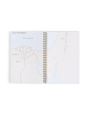 Lilac Church Notes Bible Reference Notebook with Maps