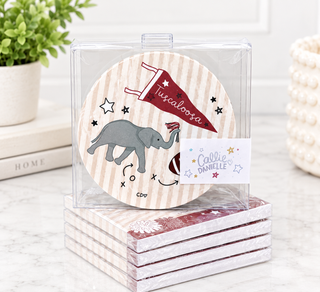 Tuscaloosa Paper Coaster Set