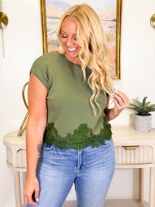 Lennie Top - Olive