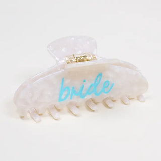 Word Up Claw Clip Bridal