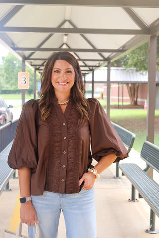 Barker Top - Brown
