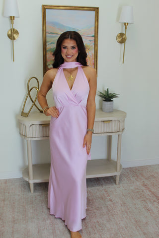 Isadora Midi Dress - Pink