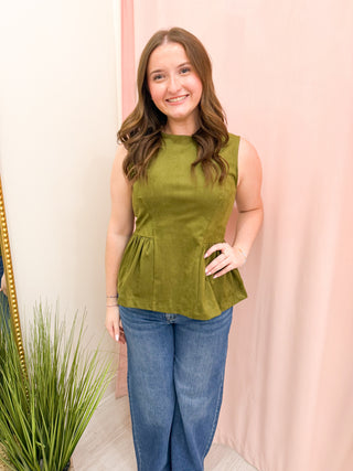 Mallory Top - Olive