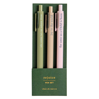 Rejoice Bible Study Pen Set