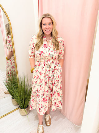 Eleanor Dress - Pink