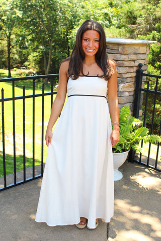 Delaney Midi Dress - Natural