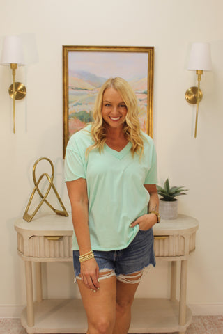 Oversized Tee - Mint