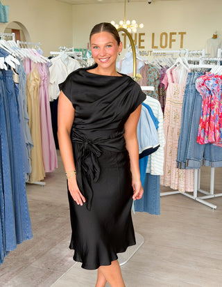 Maison Midi Dress - Black