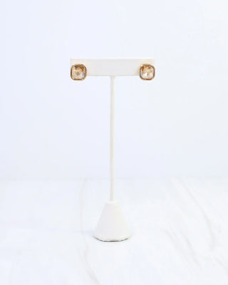 Fontaine Crystal Stud - Champagne