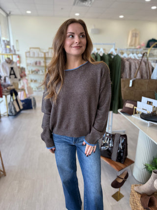 Eliora Sweater - Brown