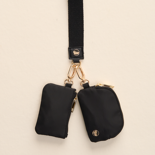 Dynamic Duo Wristlet - Black