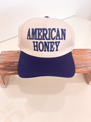American Honey Cap - Light Navy