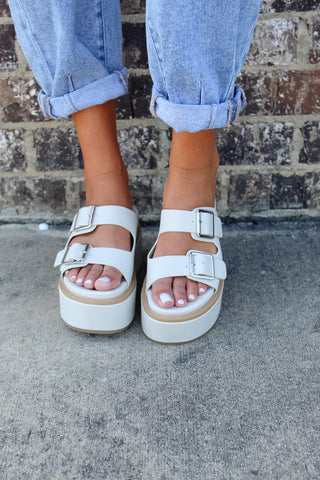 Lucinda Sandals - Stone