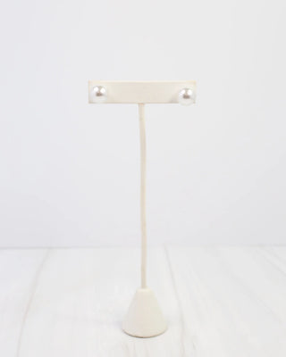 Greenwood Pearl Stud Earring - Cream