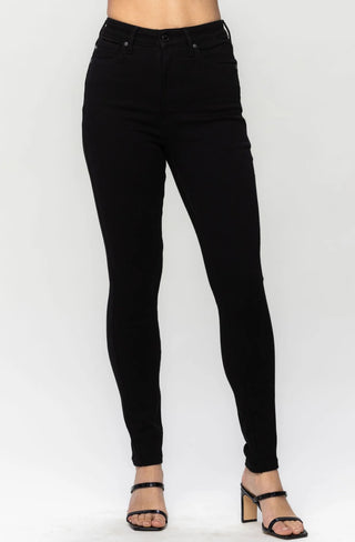 Judy Blue HW TC Classic Straight Jeans