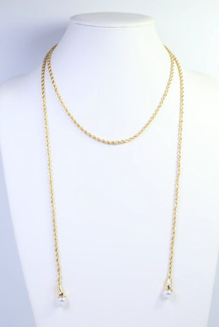 Benalla Long Rope Chain Necklace