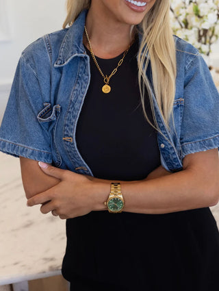 Lila Necklace - Gold