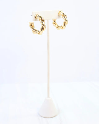 Raylee Twisted Hoop Earring