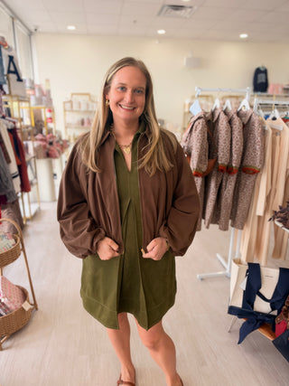 Carrie Jacket - Brown
