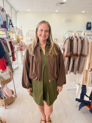 Carrie Jacket - Brown