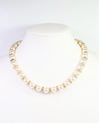 Garden City Pearl Necklace - Gold
