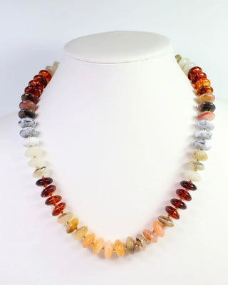 Belfast Stone Beaded Necklace
