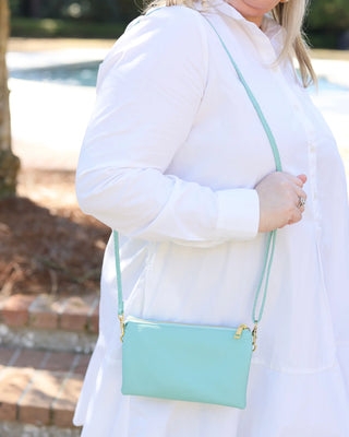 Liz Crossbody Bag - Mint