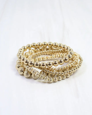 Silas Bracelet Set - Gold