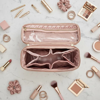 Stylist Bag - Blush Velvet Quilted