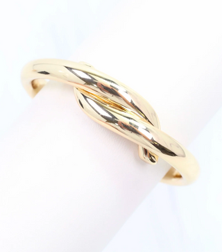 Alana Twist Hinged Bracelet