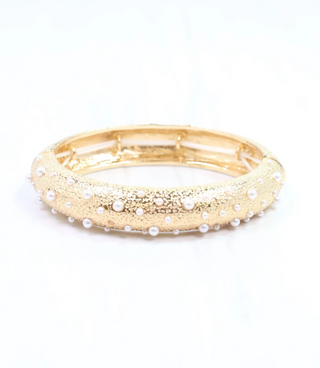 Danice Textured Gold Bracelet