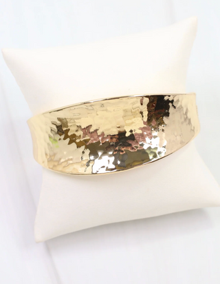 Cooperstown Hammered Hinge Bracelet
