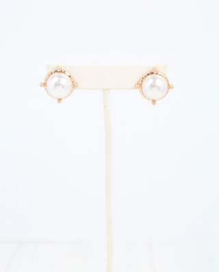 Florissant Round Post Earring