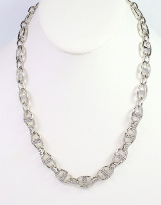 Norwich Pave Chain Necklace