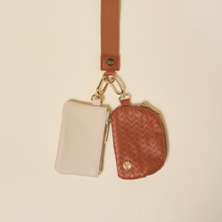 Luxe Dynamic Duo Pouch - Brown