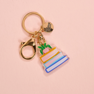 Book Nook Acrylic Keychain