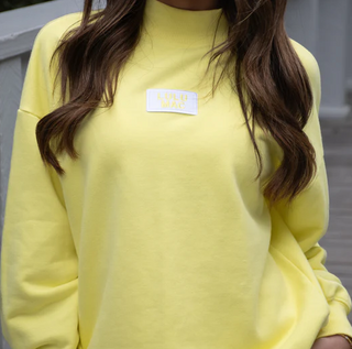 Lulu Mac Mock Neck - Yellow