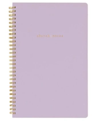 Church Notes Notebook - Lilac with Maps – The Loft Boutique