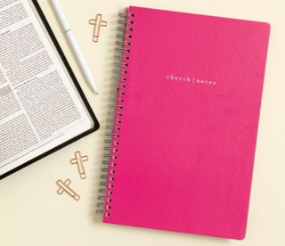 Church Notes Notebook - Girl Open Your Bible