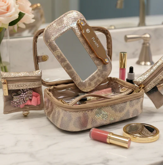 LITTMINI Organizer - Glimmer Leopard