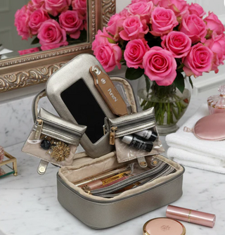 LITTMINI Lighted Mirror Case - Bronze