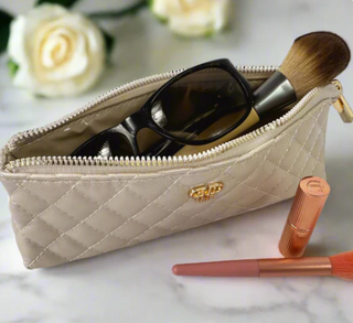 Sleek Stash Go-To-Case - Pearl Quilted