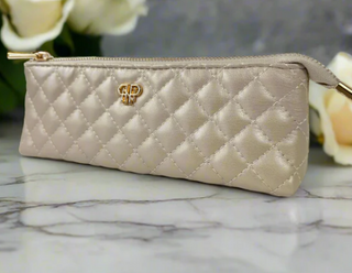 Sleek Stash Go-To-Case - Pearl Quilted